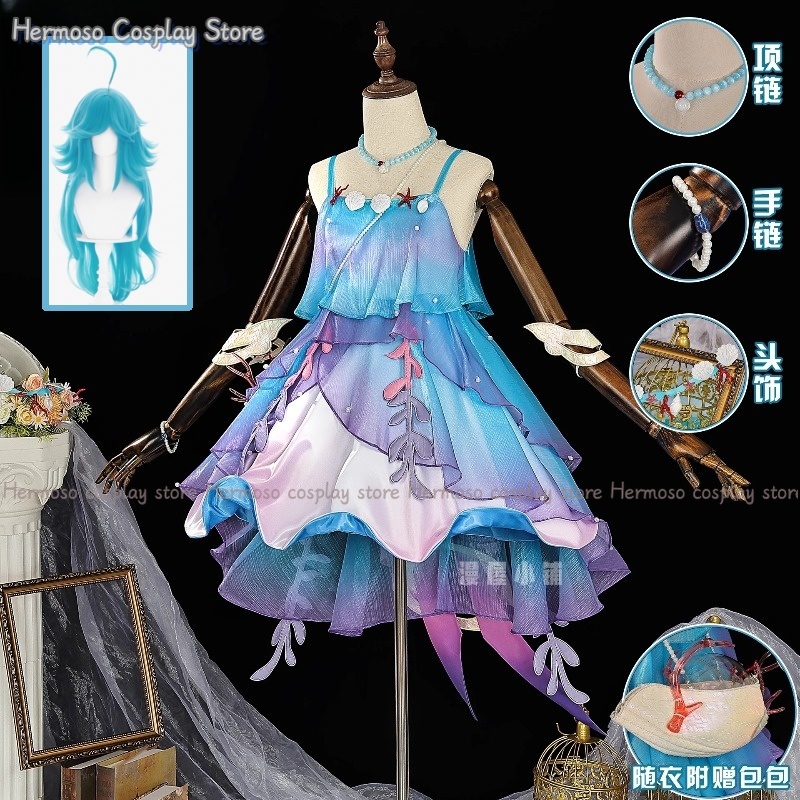 Party Games Christmas - Dolia Cosplay Kostuum Pruik voor Halloween