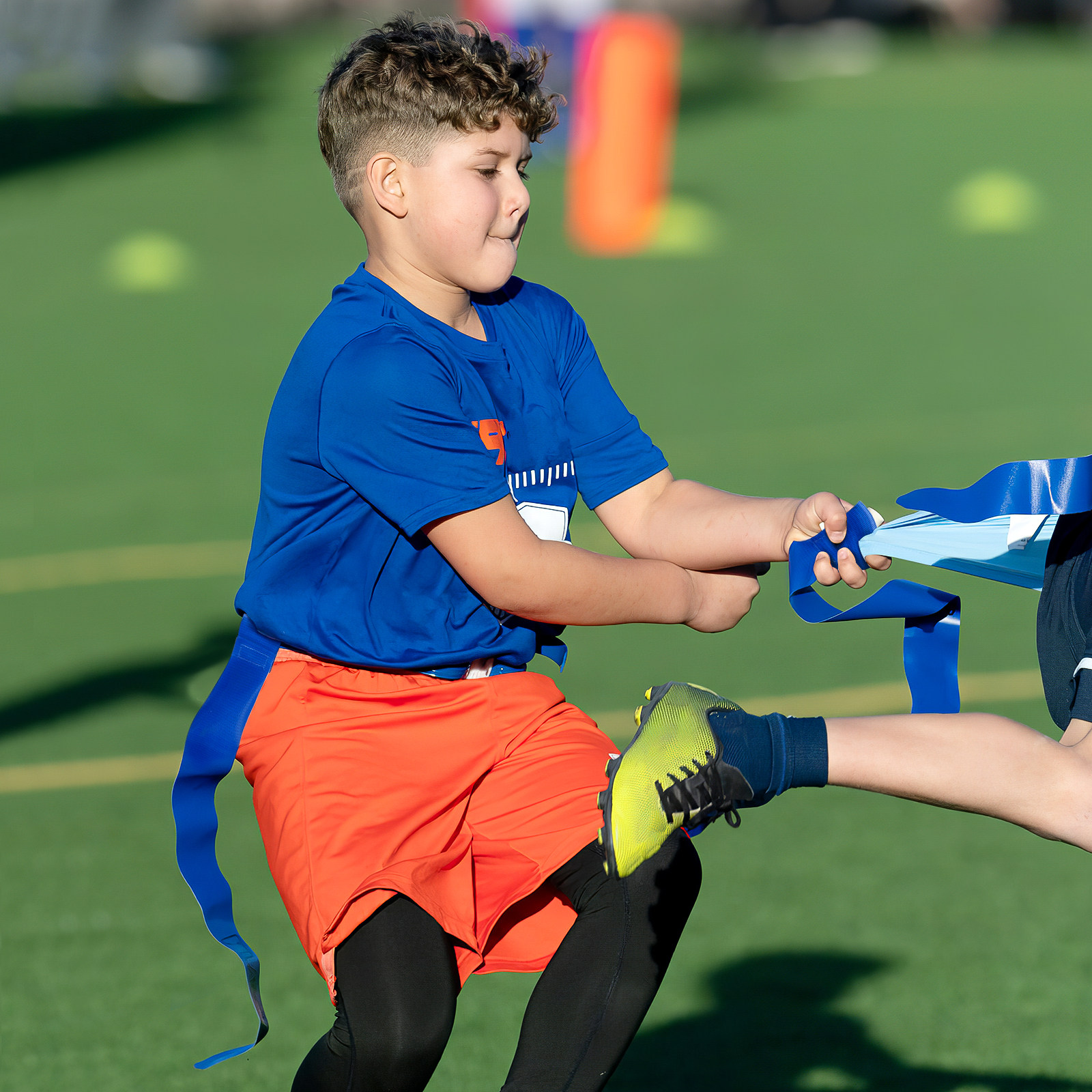 Capture Flag Set - 10-delige voetbalvlaggenriemenset voor spelers met bijpassende