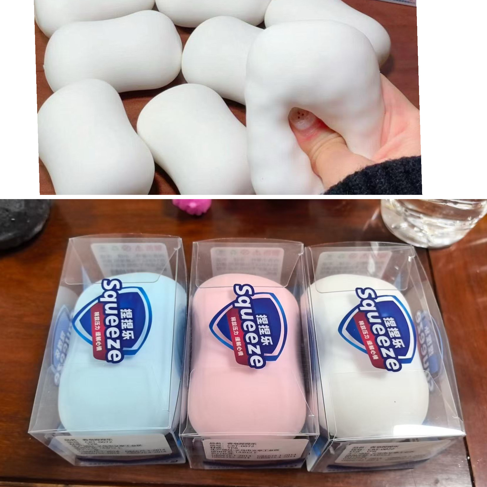 Party Games Gifts - Handgemaakte gesimuleerde zeep knapperige stressbal speelgoed