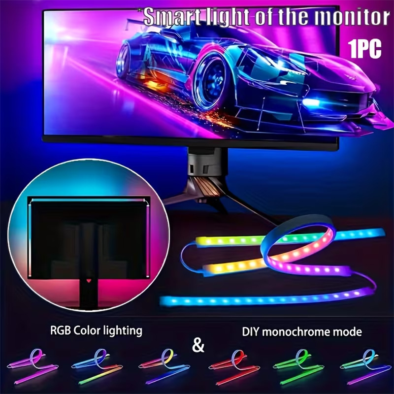 Party Games App - RGB-gamingverlichting Strip Monitor Backlight LED-display Sync