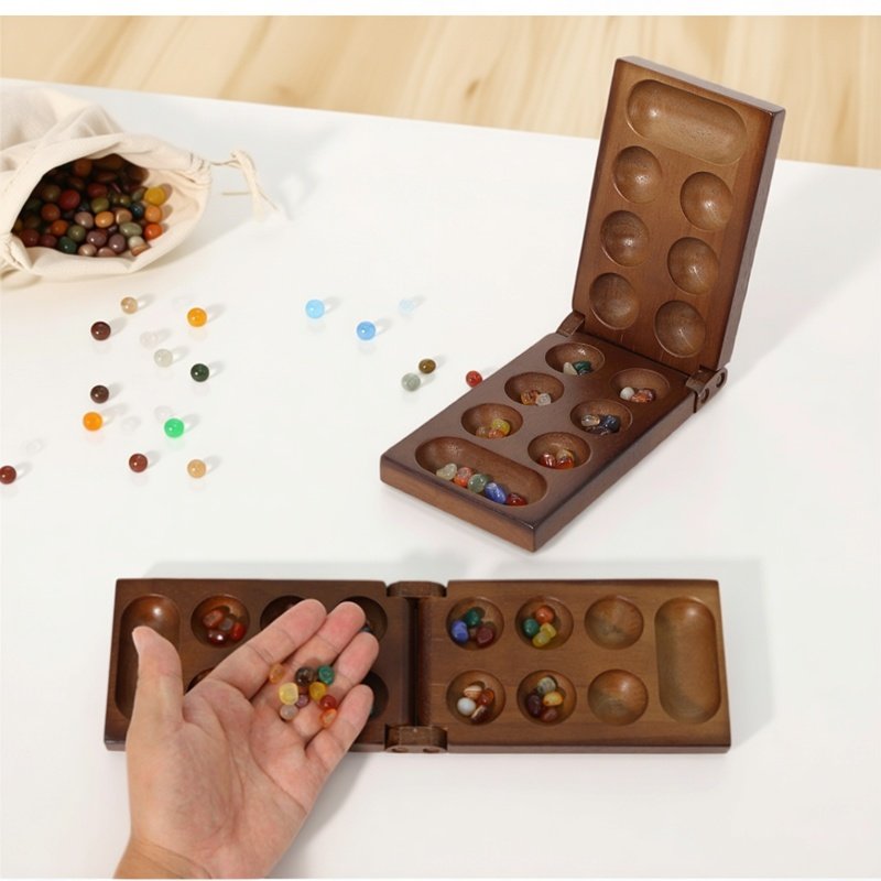 Party Games Board Game - Oude Mancala Afrikaanse schaakspel Essentieel bordspel