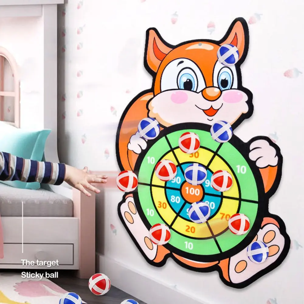 Party Games Gifts - Klassiek educatief buitenspeelgoed dartbord met kleverige