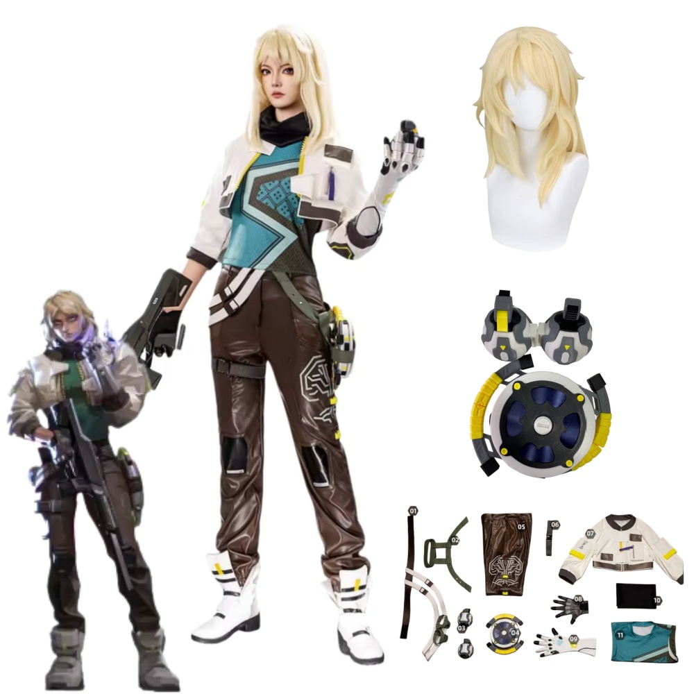 Party Games Carnival - Deadlock Cosplay Kostuum Rekwisieten VALORANT Deadlock