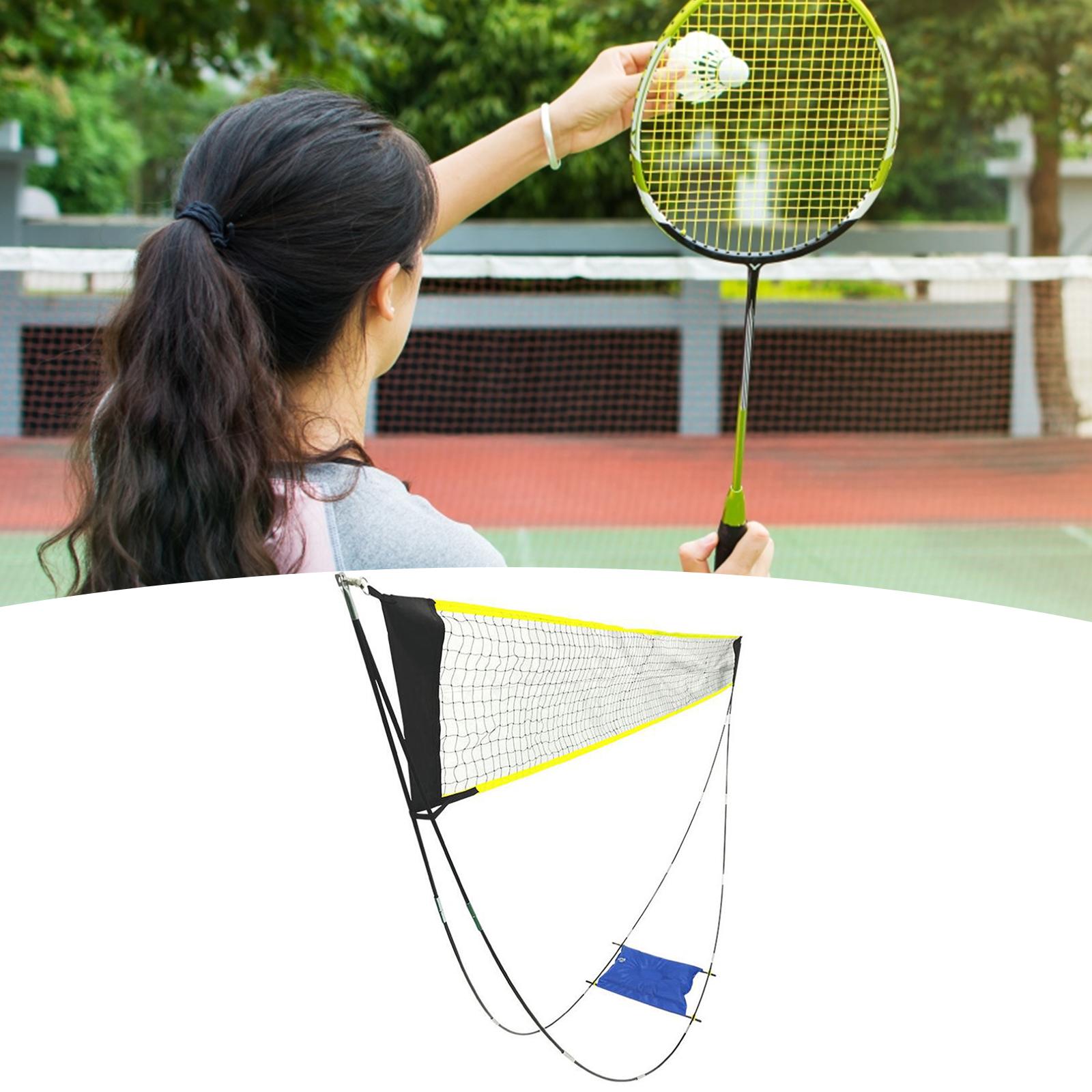 Badminton Set Garden - Draagbare badmintonnettenset voor binnen en buiten,