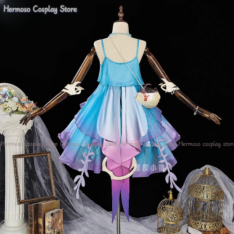 Dolia Cosplay Kostuum Pruik vo - Party Games Christmas recensie en prijs