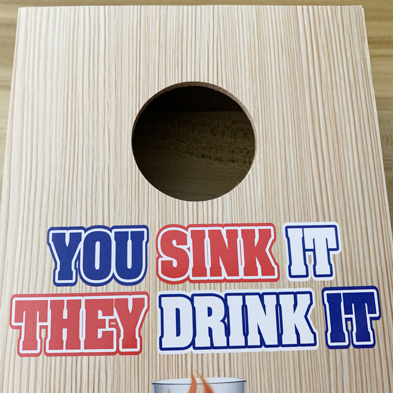 1 set houten gooi-spelbord, dr - Party Games Board Game recensie en prijs