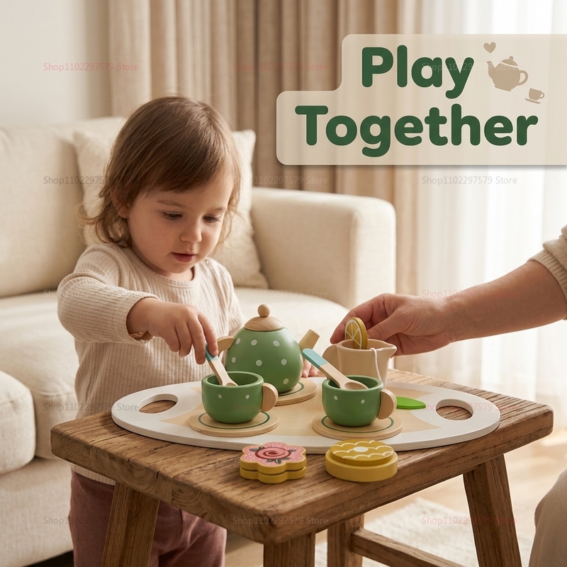 Houten theeservies voor kinder - Party Games You Can Play recensie en prijs