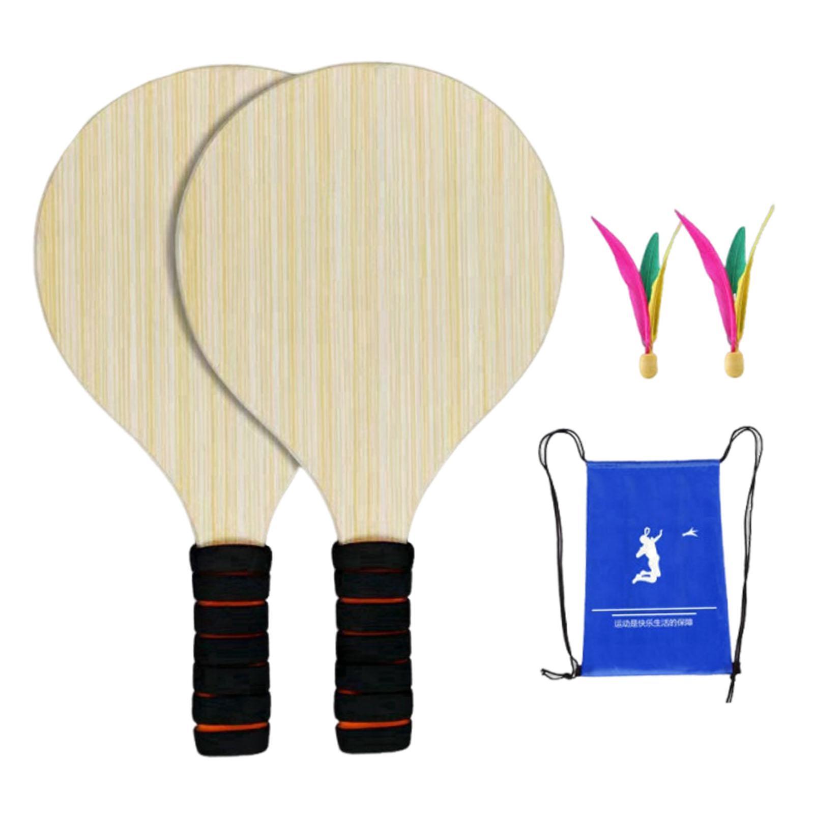 2-delige houten badmintonset m - Badminton Set Garden recensie en prijs