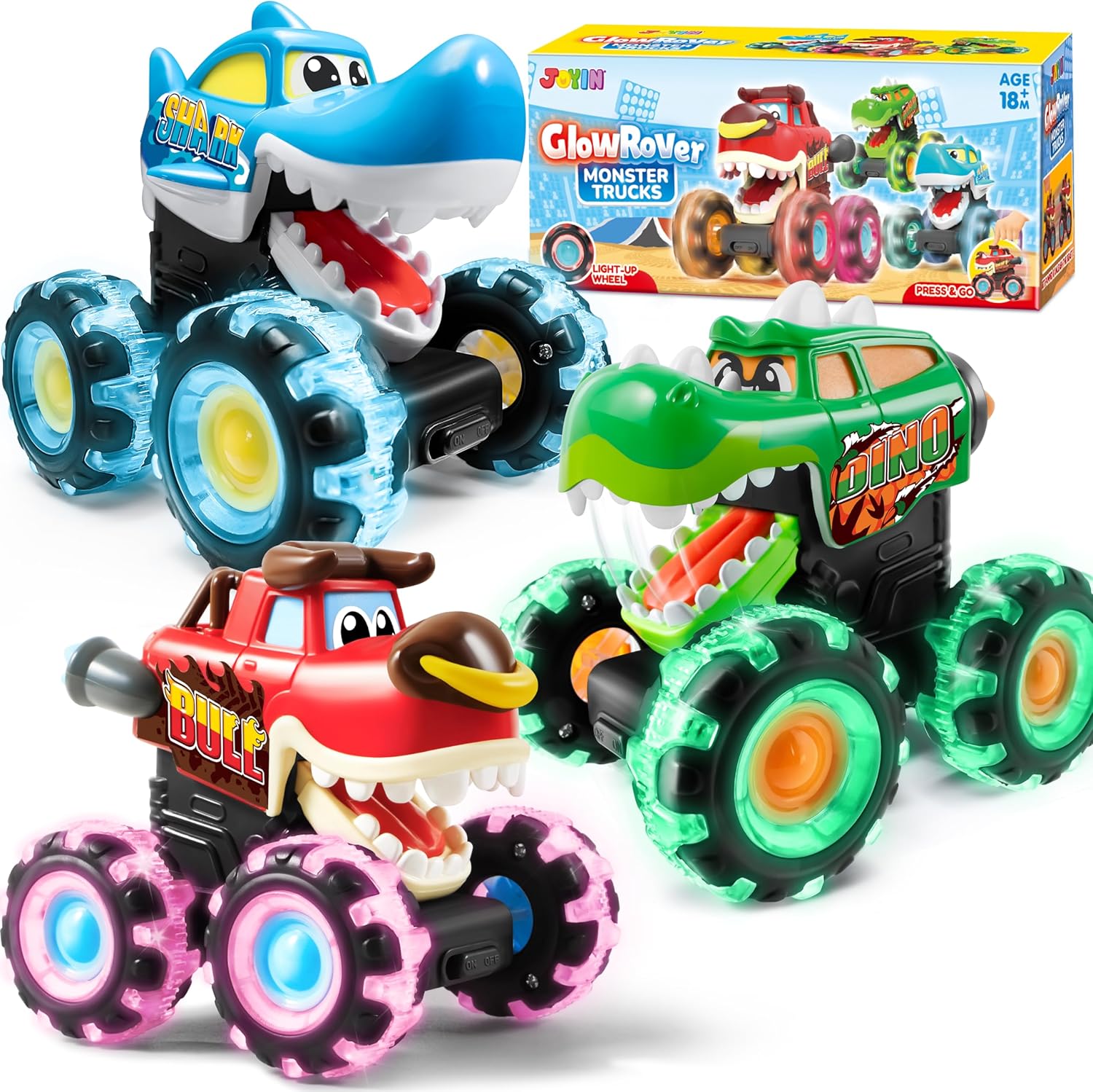 JOYFY 3-pack monstertruck spee - Party Games Christmas recensie en prijs