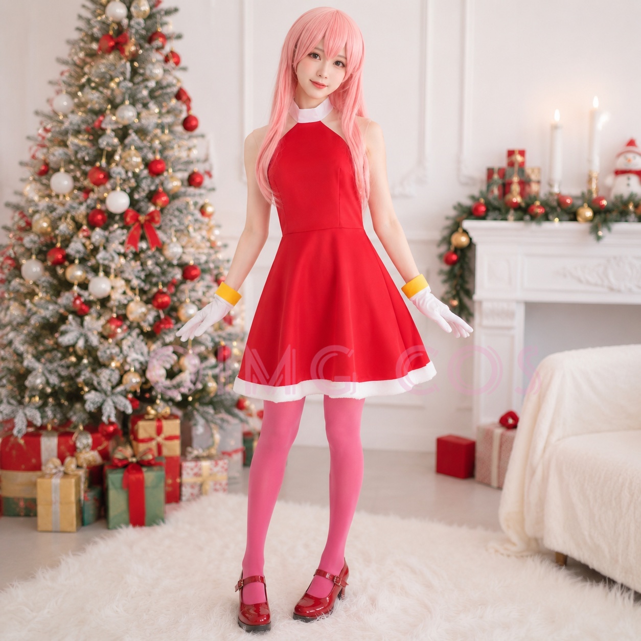 Amy Rose Cosplay Kostuum Volwa - Party Games Carnival recensie en prijs