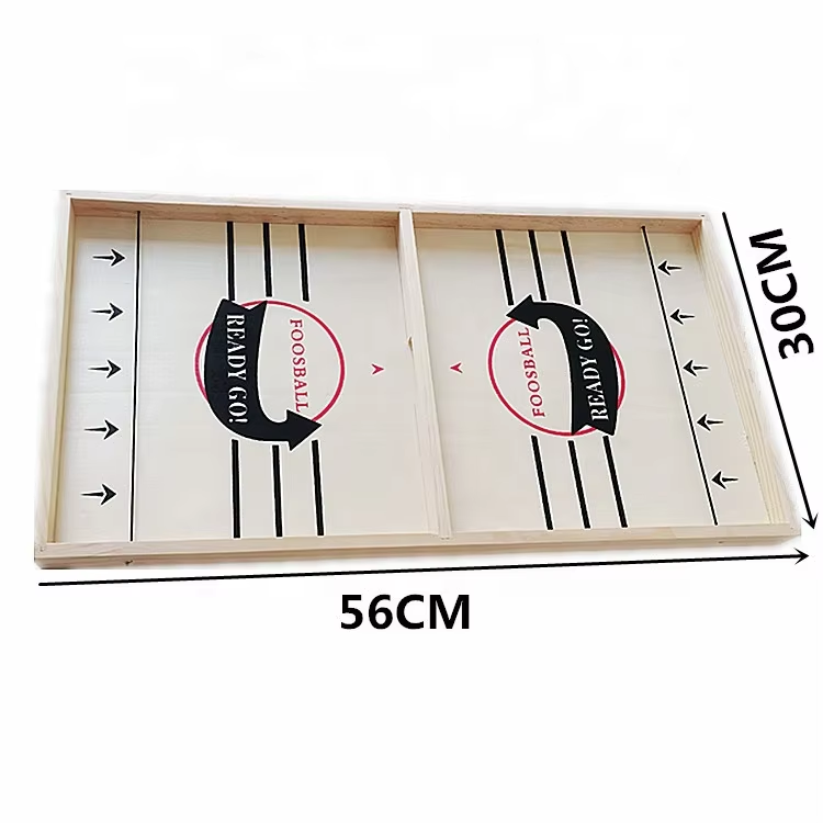 2-in-1 houten ijshockey & scha - Party Games Board Game recensie en prijs