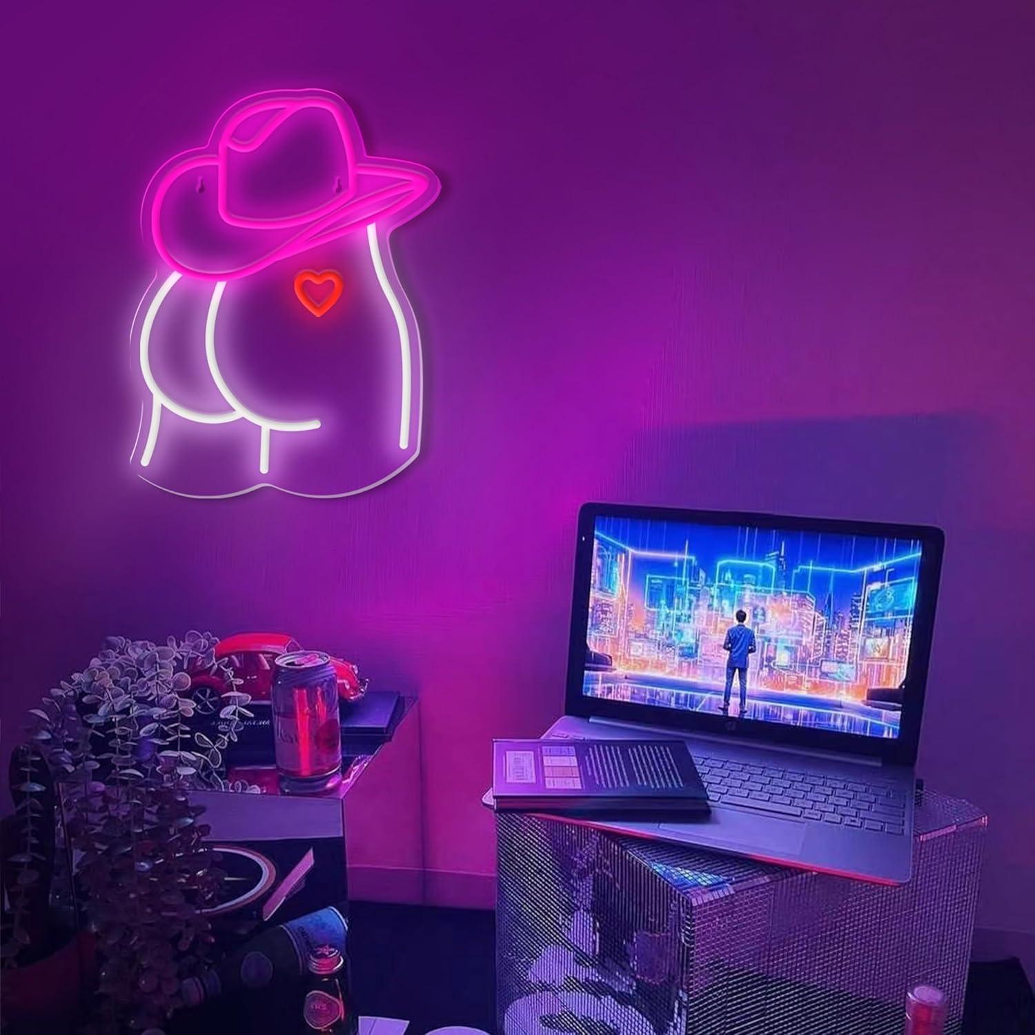 Cowgirl Neonbord Dimbare LED-l - Party Games Gifts recensie en prijs