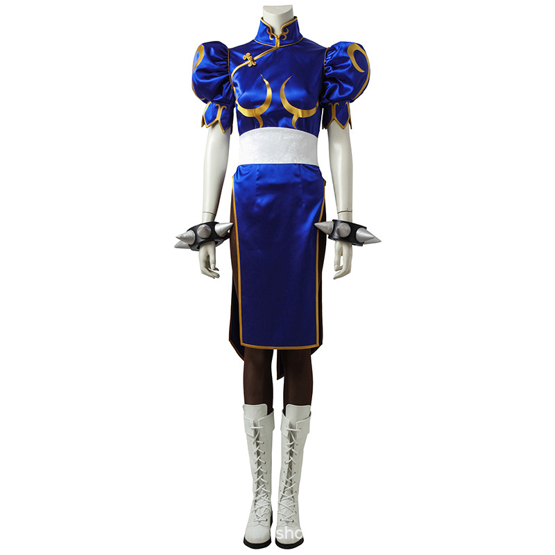 Chun Li Cosplay Kostuum Volled - Party Games You Can Play recensie en prijs