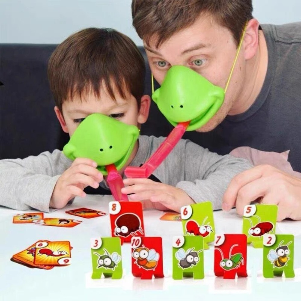Kikker Hagedis Masker Kwispele - Party Games Board Game recensie en prijs