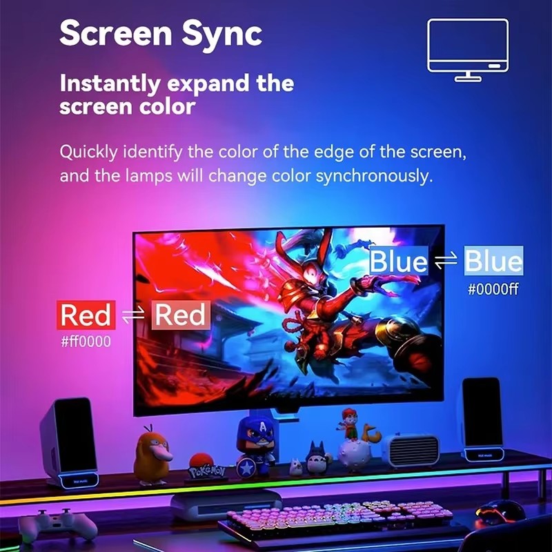 RGB-gamingverlichting Strip Mo - Party Games App recensie en prijs