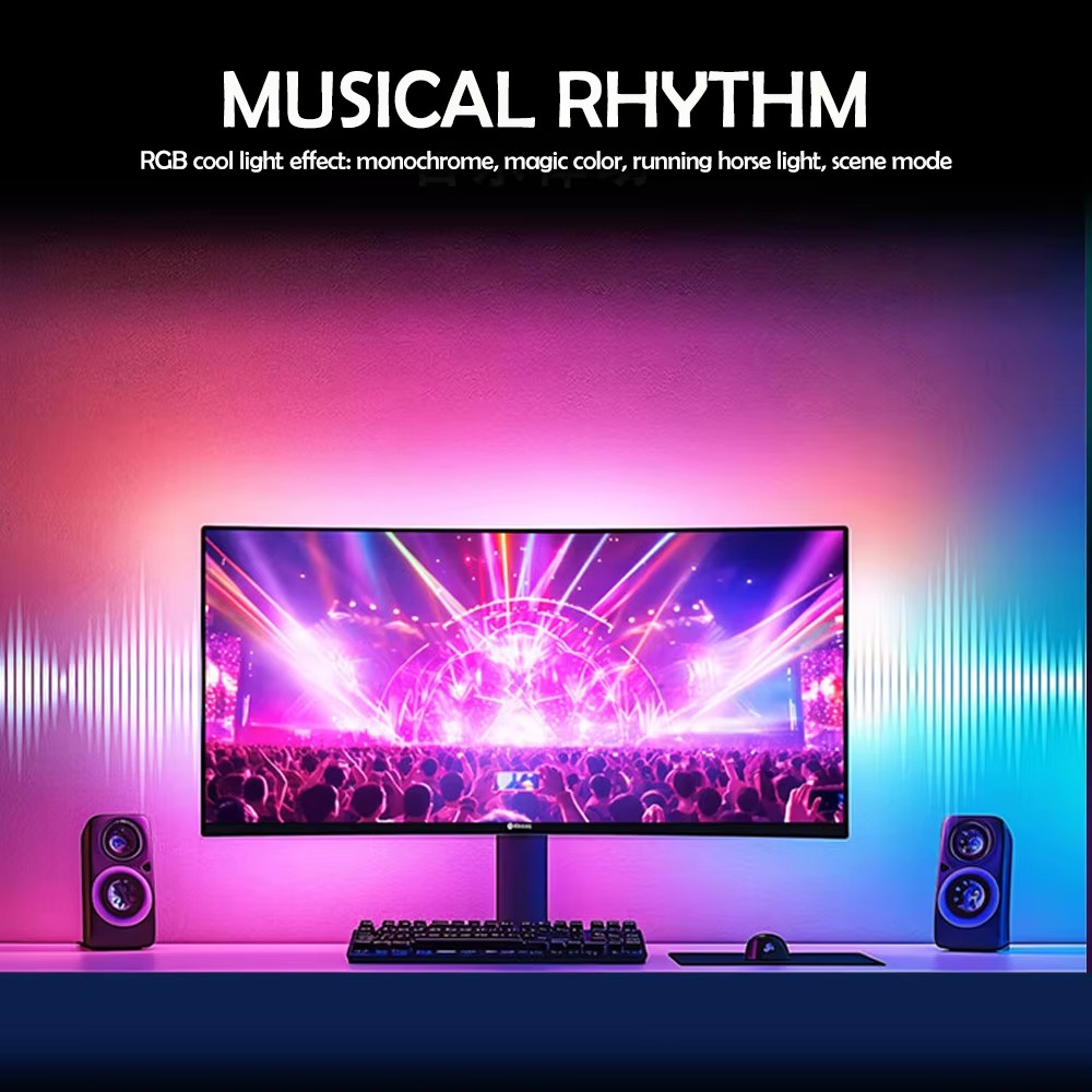 RGB-gamingverlichting Strip Mo - Party Games App recensie en prijs