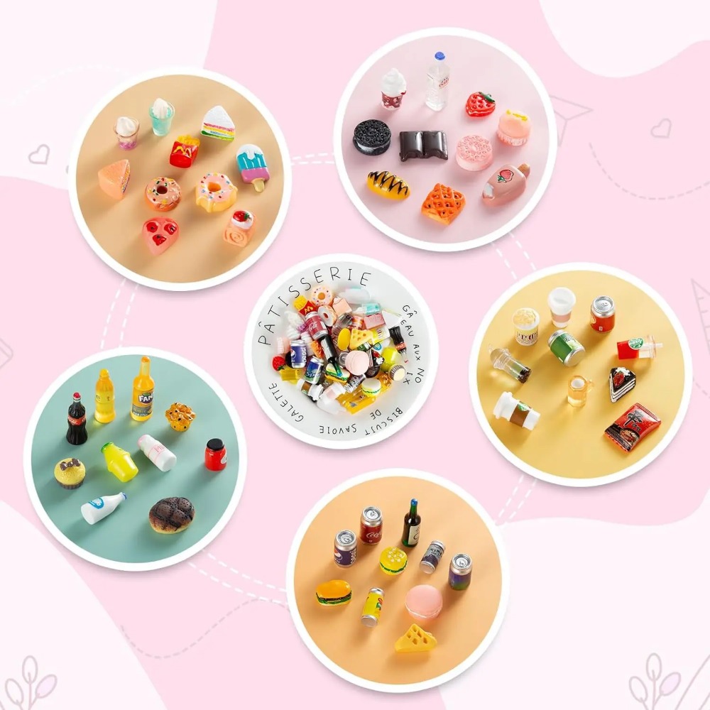 50 Stuks Miniatuur Voedsel Dri - Party Games You Can Play recensie en prijs