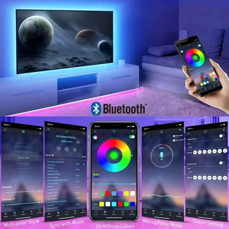 Smart RGB LED Gaming Light Str - Party Games App recensie en prijs