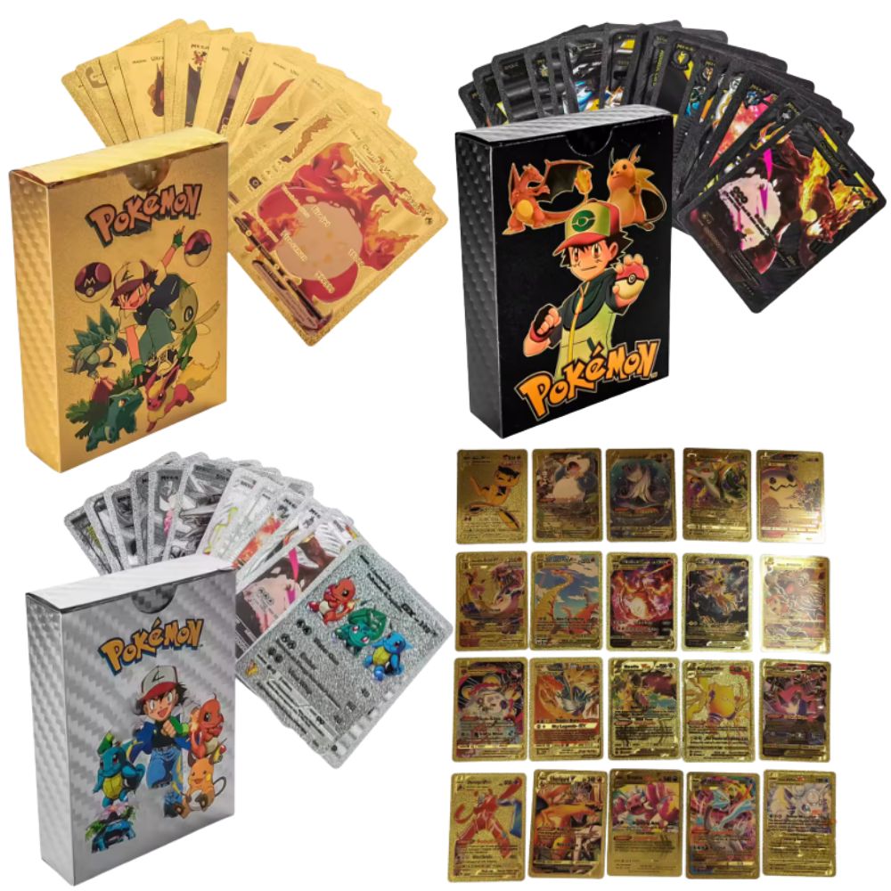 Nieuwe 55PCS Pokémon-kaarten V - Party Games Board Game recensie en prijs