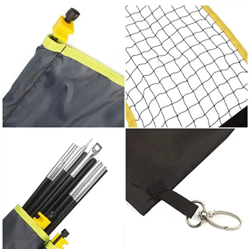 Opvouwbare badmintonnetset voo - Badminton Set Garden recensie en prijs