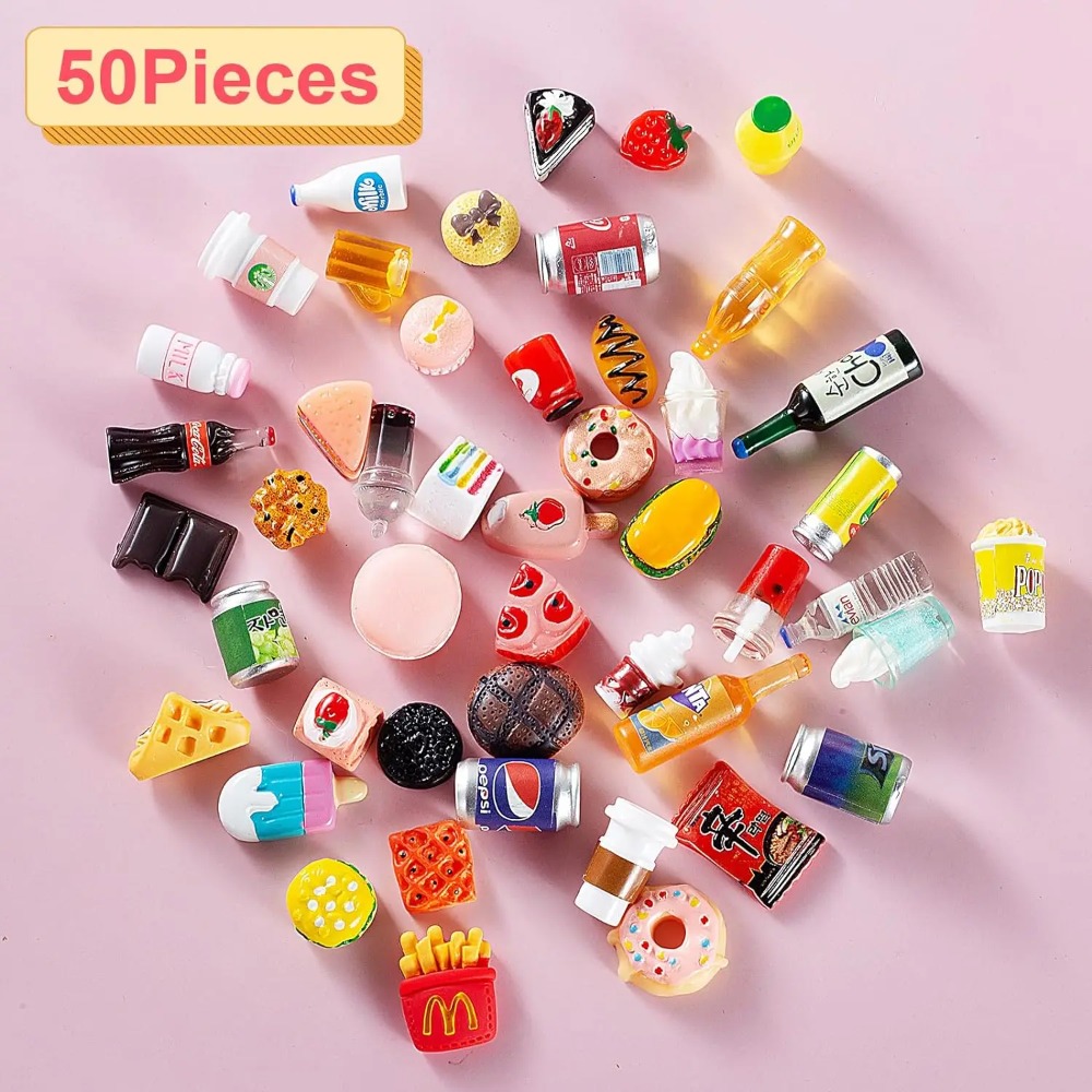 50 Stuks Miniatuur Voedsel Dri - Party Games You Can Play recensie en prijs