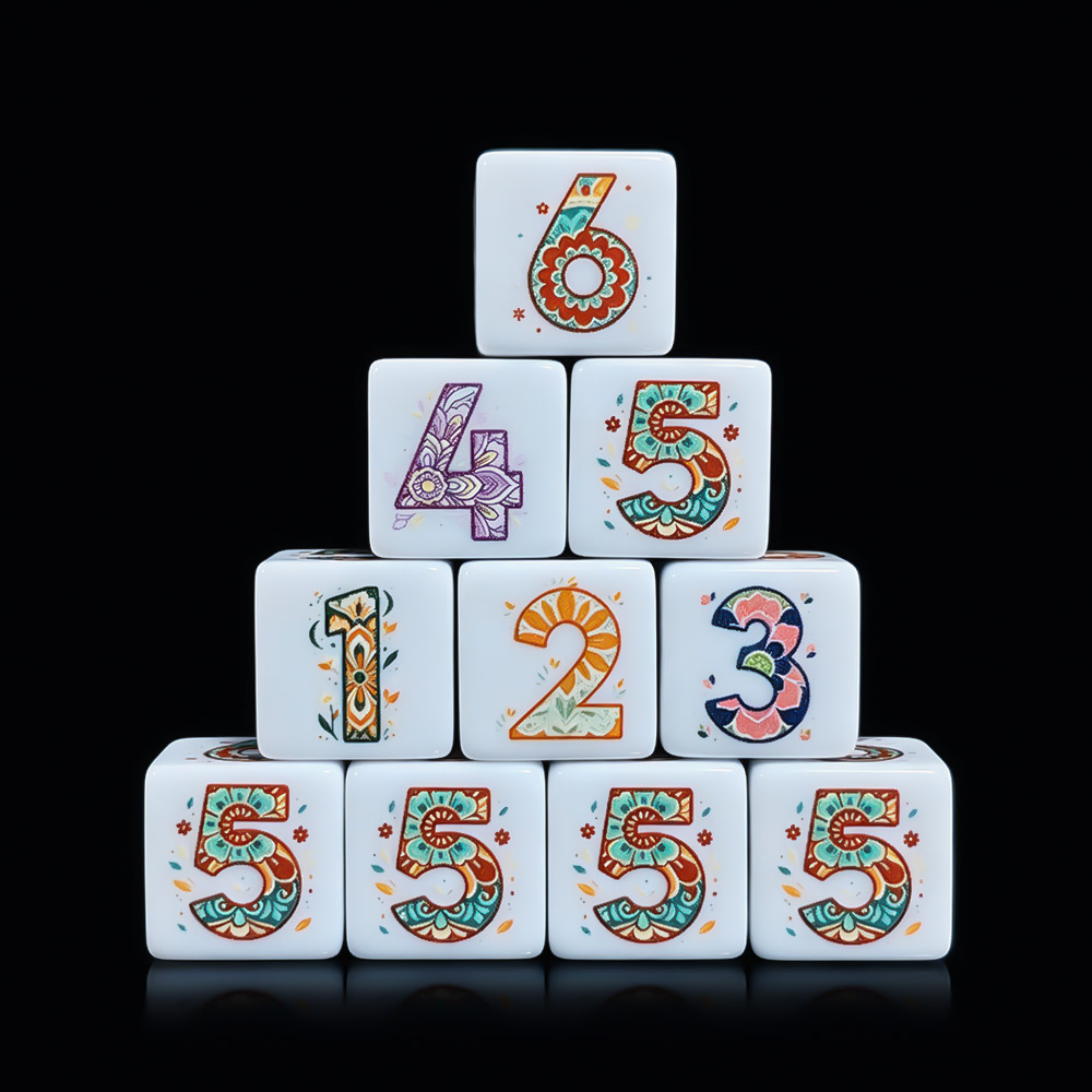 12 stuks bedrukte mandala bloe - Party Games App recensie en prijs
