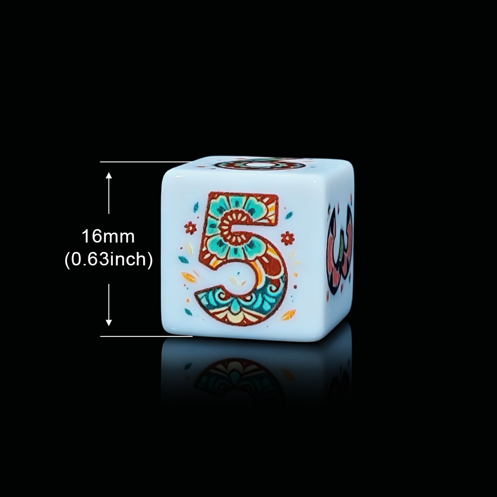 12 stuks bedrukte mandala bloe - Party Games App recensie en prijs