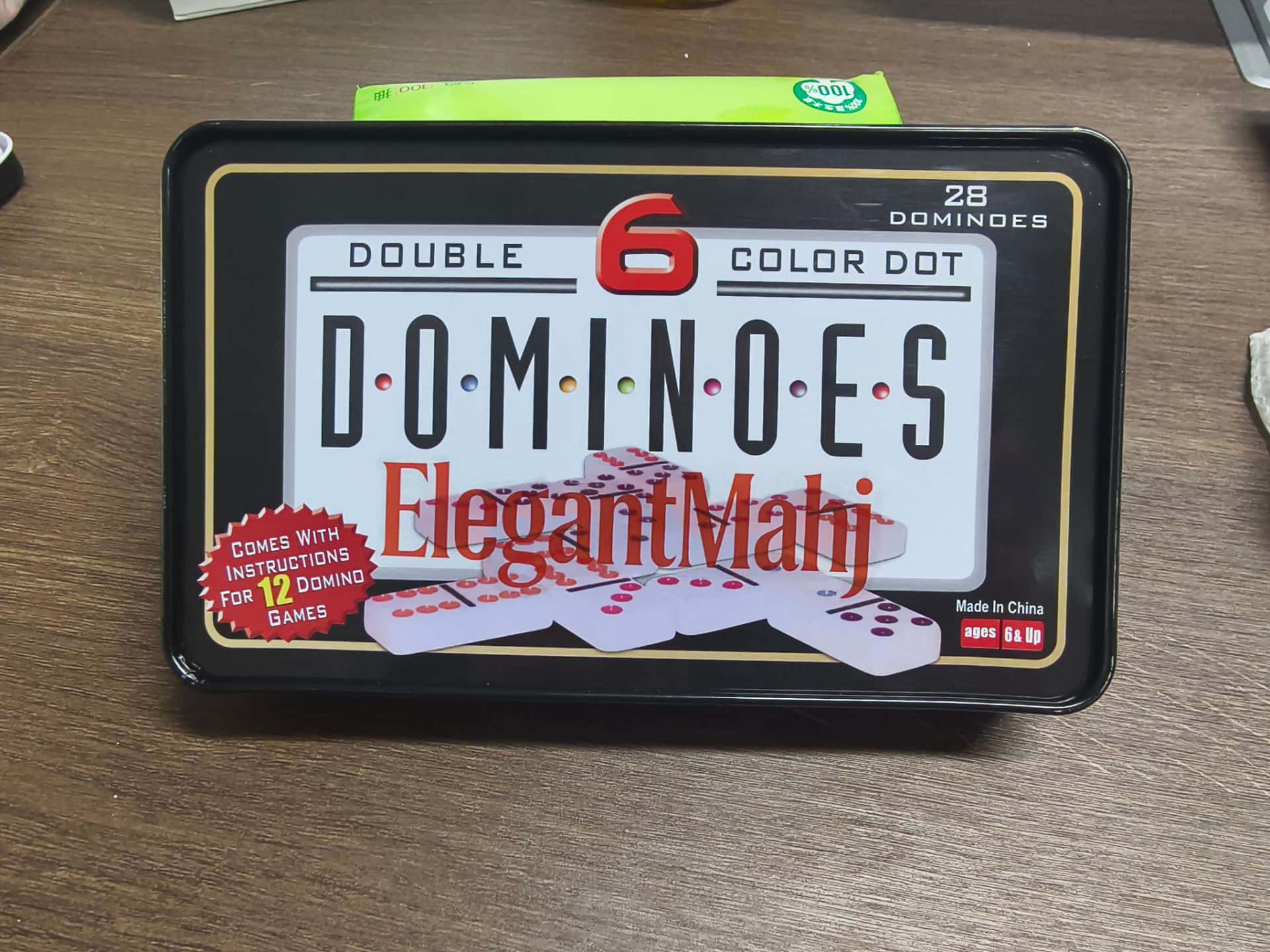 ElegantMahj Dubbele Zes Domino - Party Games Board Game recensie en prijs